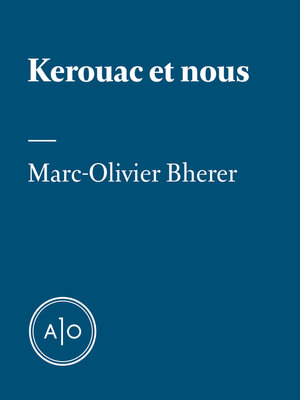 cover image of Kerouac et nous